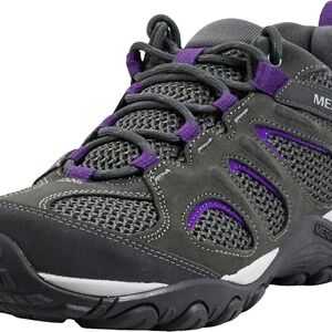 COPY - LIKE NEW WORN TWICE Merrell Women's Yokota 2 Hiking Shoe GREY/PURPLE SUE…